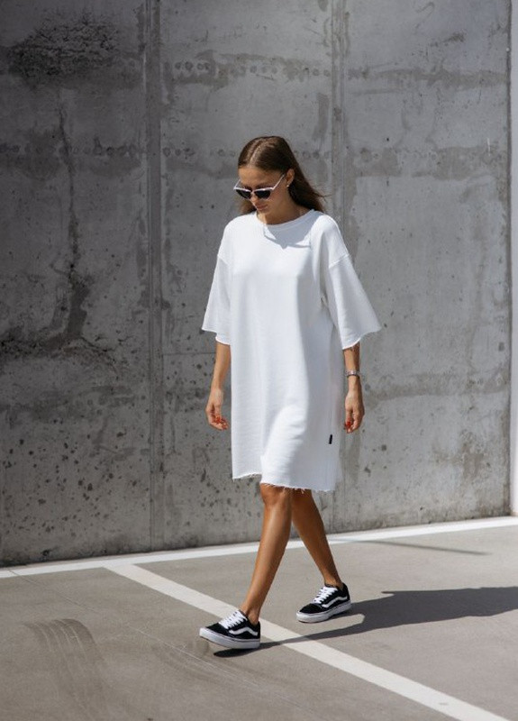 Білий спортивна спортивна сукня oversize ZF inspire