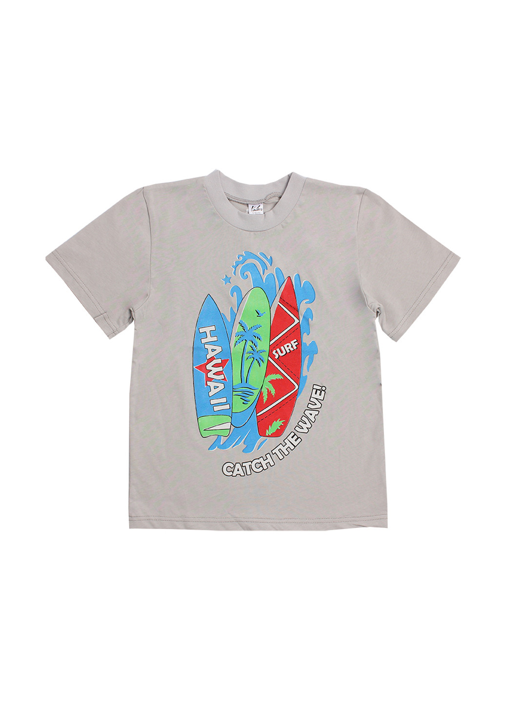 Сіра літня футболка Валери-Текс