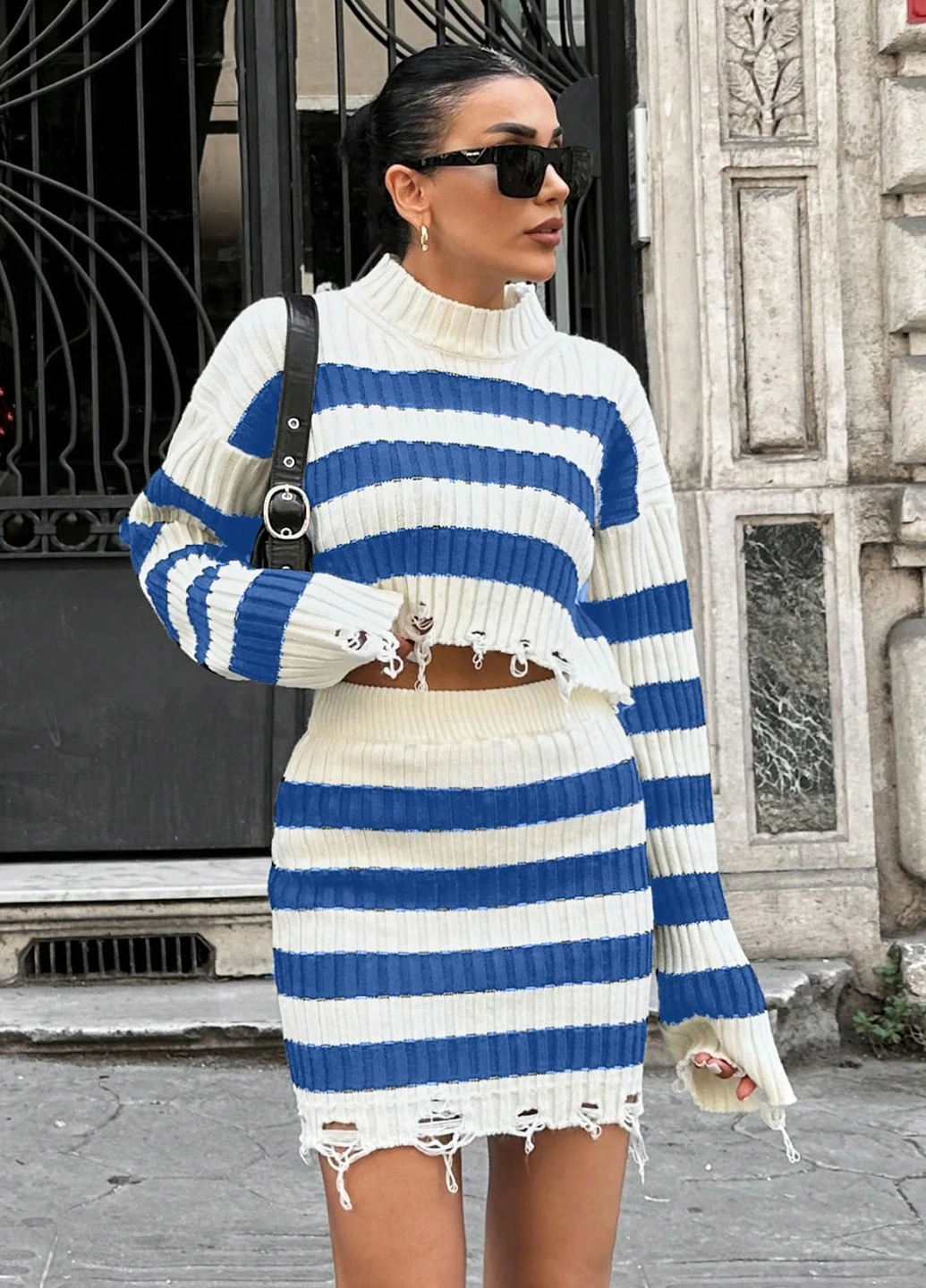 Костюм (светр, спідниця) SHEIN (325115085)