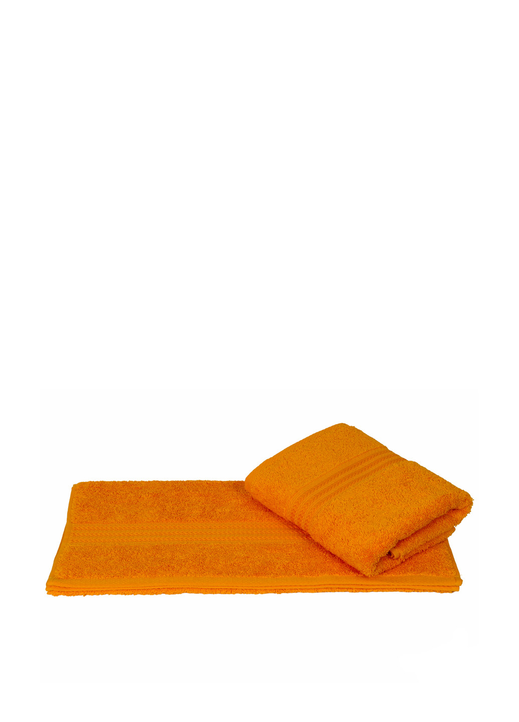 Hobby полотенце, 50х90 см полоска оранжево-красный производство - Турция