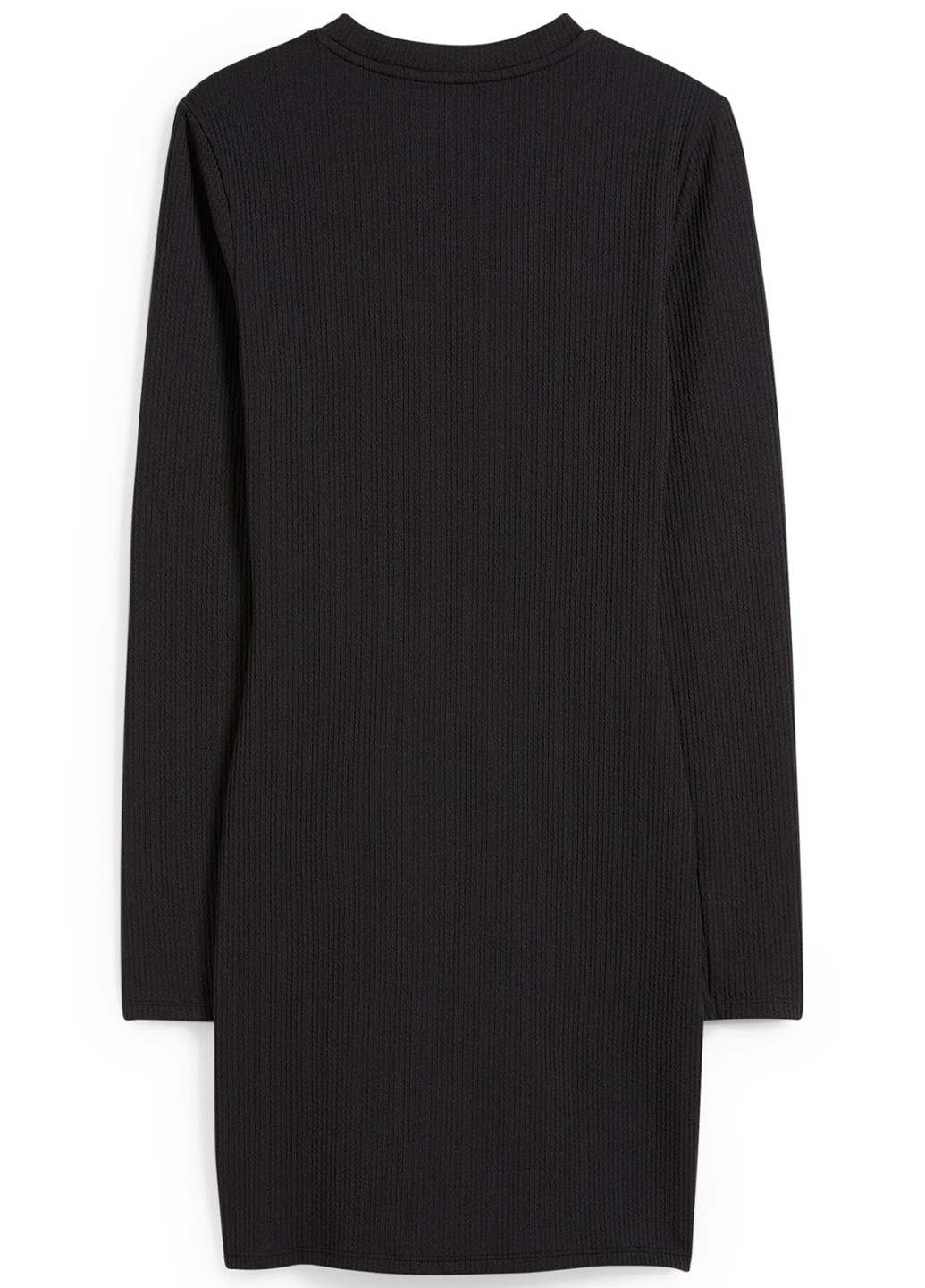 Черное кэжуал платье силуэтная C&A однотонное