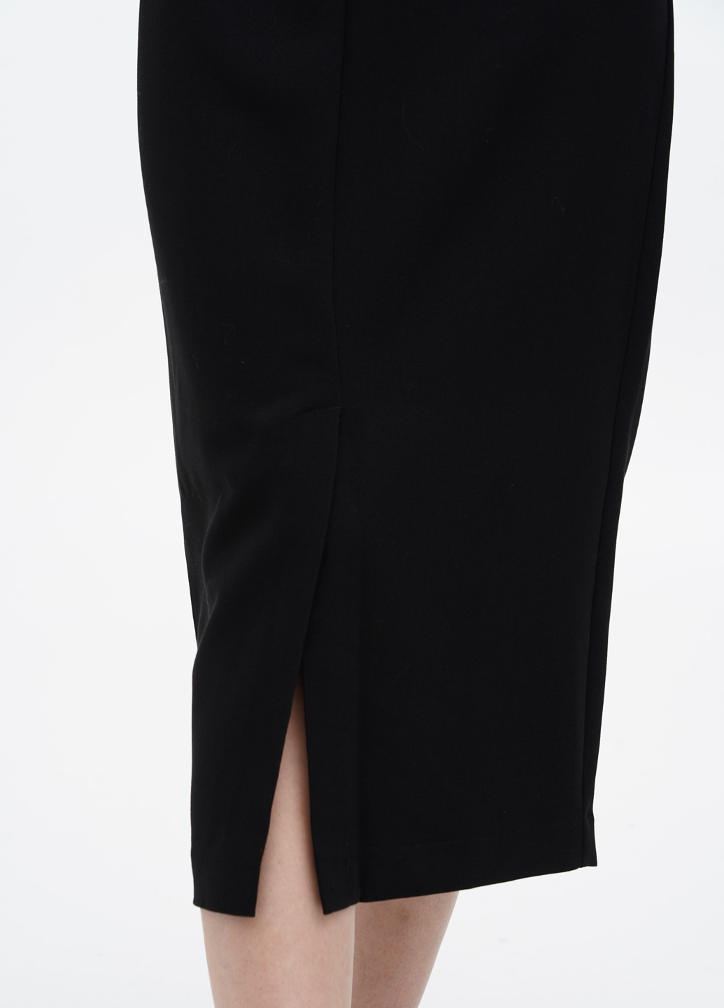 Черная кэжуал однотонная юбка Reserved карандаш