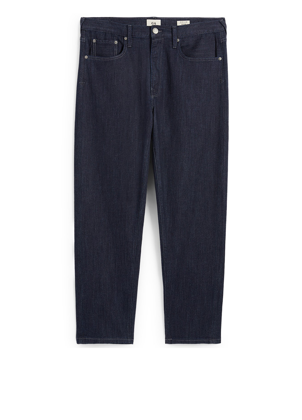 Темно-синие демисезонные зауженные джинсы C&A