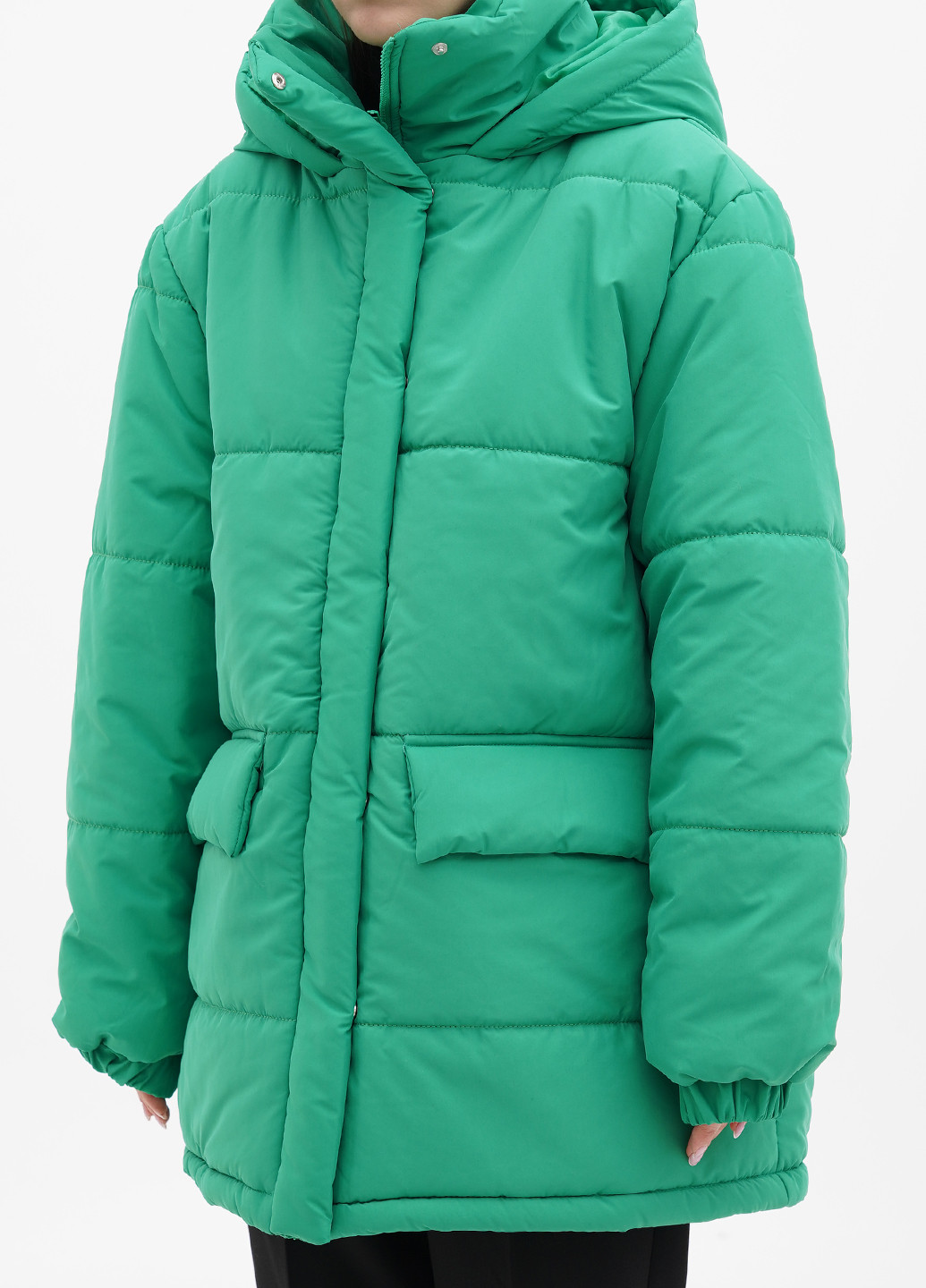 Зеленая зимняя куртка Karo Kauer