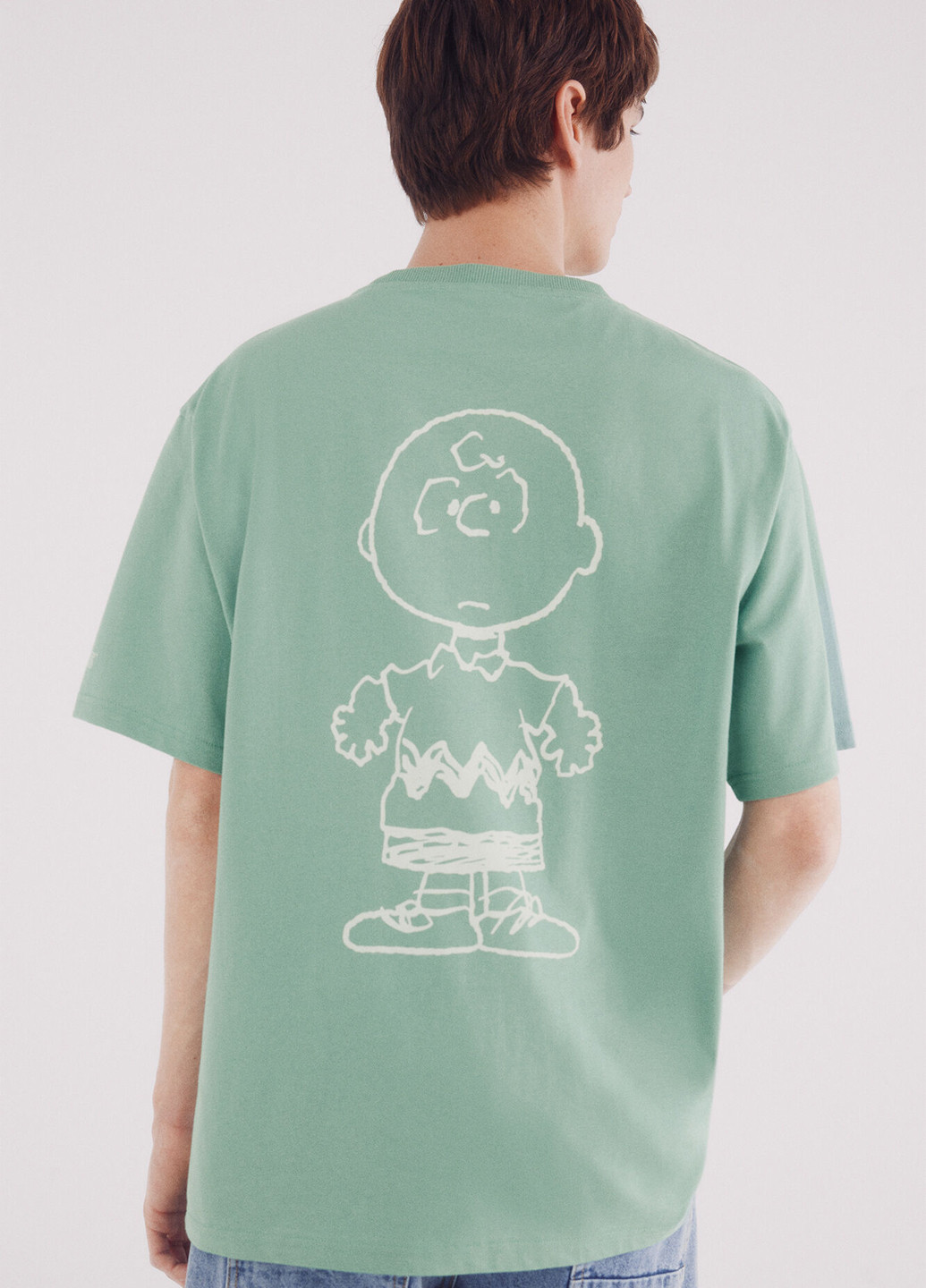 Зеленая футболка Springfield