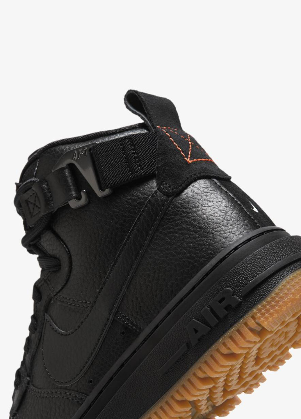 Кроссовки DC3584-001 Nike AF1 HI UT 2.0 чёрные демисезоны (317286267)