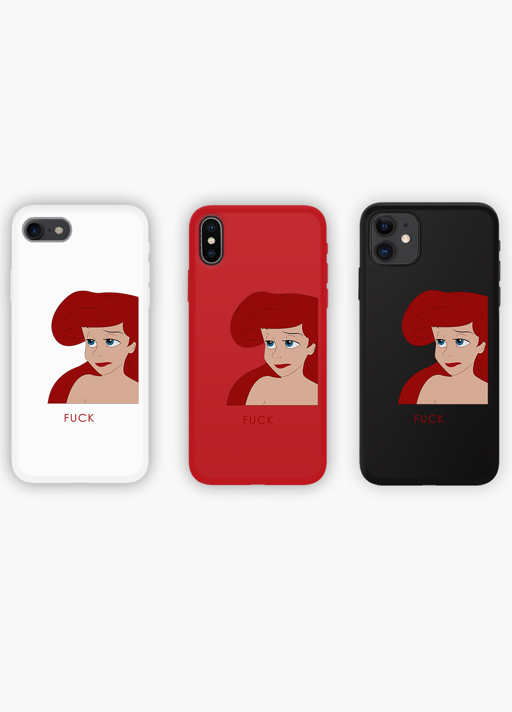 Чехол силиконовый Apple Iphone 6 Ариель Русалочка Ариэль Дисней (Ariel Disney) (6937-1442) MobiPrint (219517772)