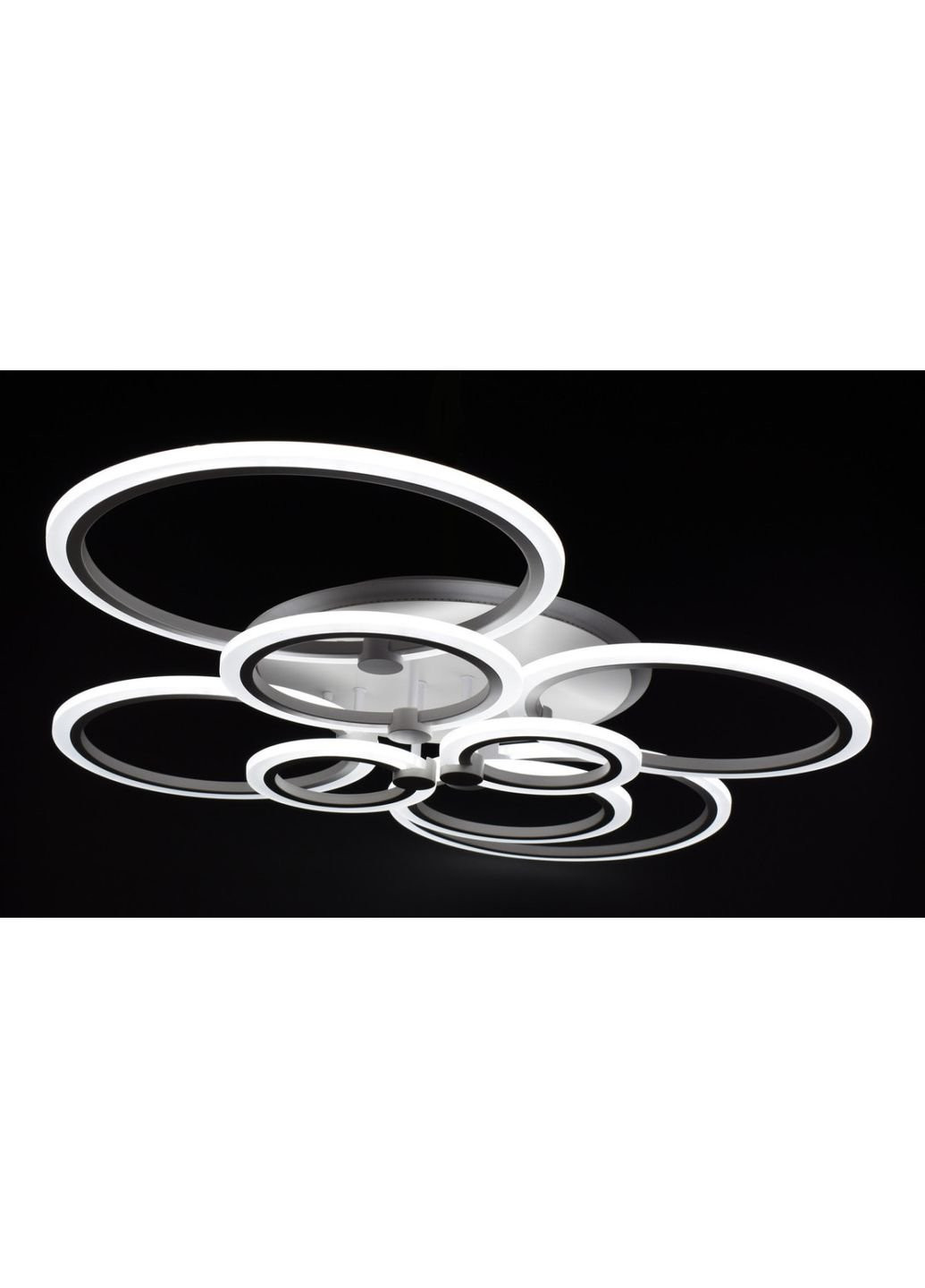 Люстра потолочная LED с пультом A2374/8-RGB-wh Белый 14х80х103 см. Sunnysky (253528054)