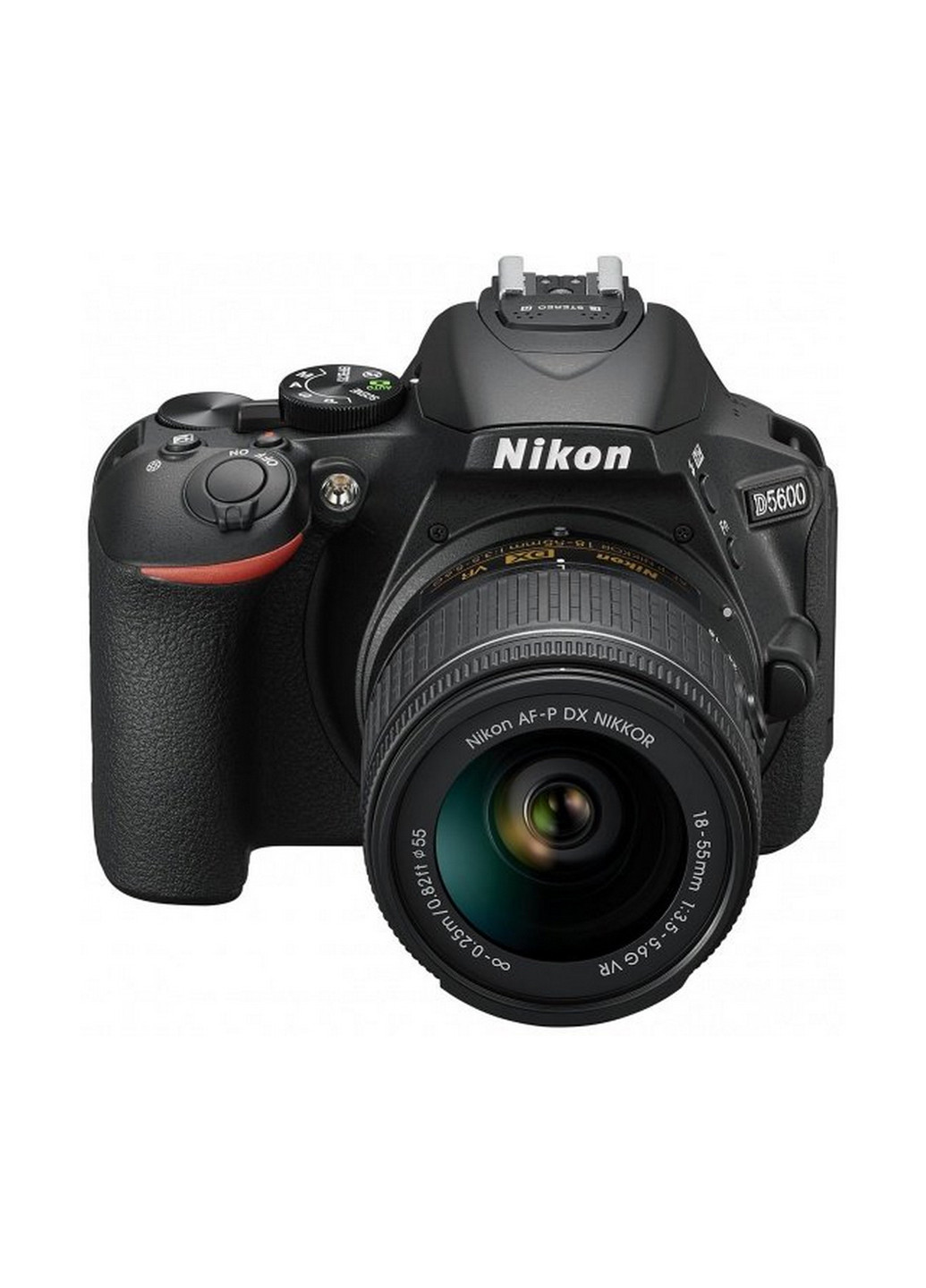 Зеркальная фотокамера Nikon D5600 + AF-P 18-55 VR Kit чёрная