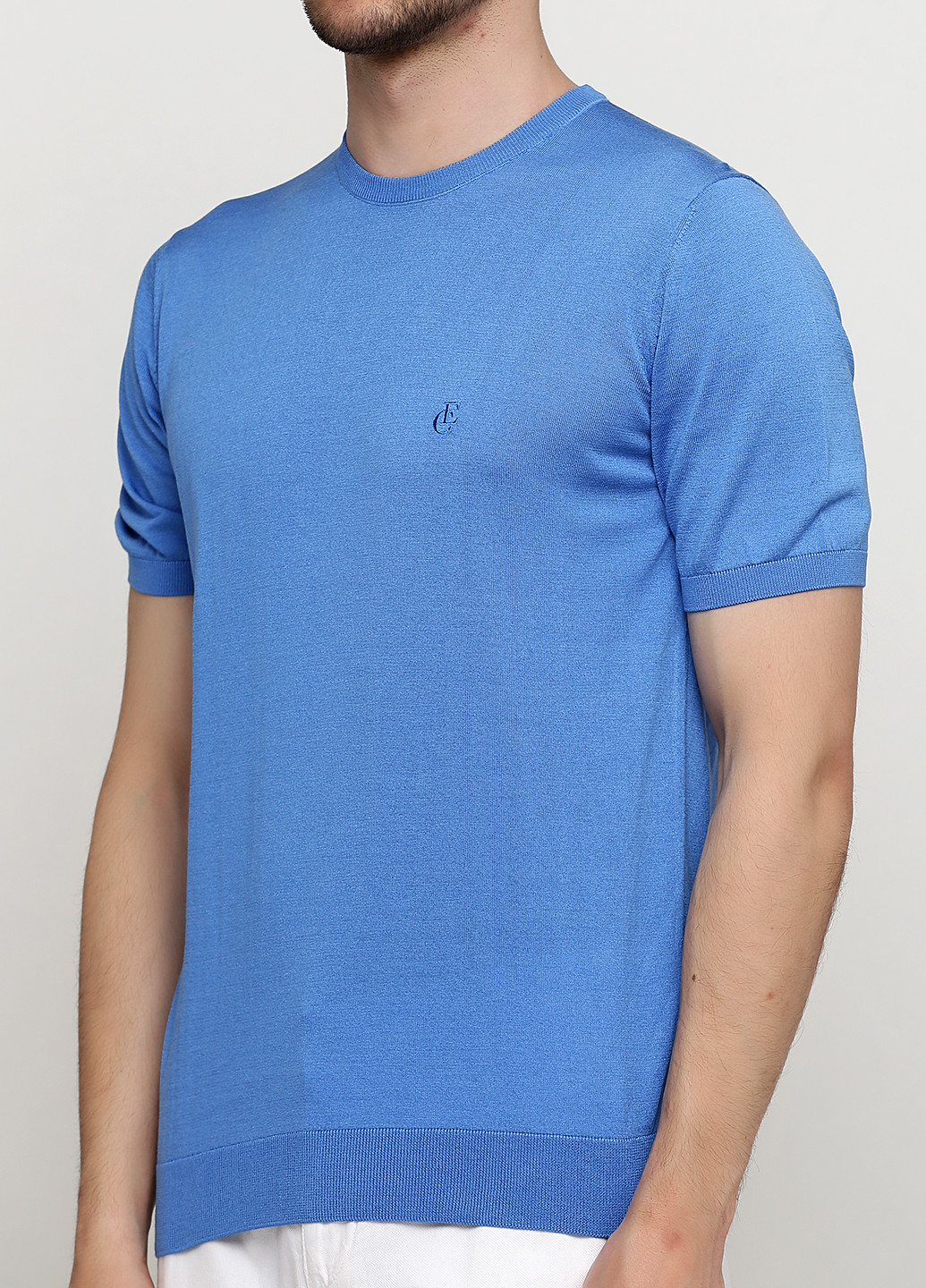 Синяя футболка Enrico Cerini