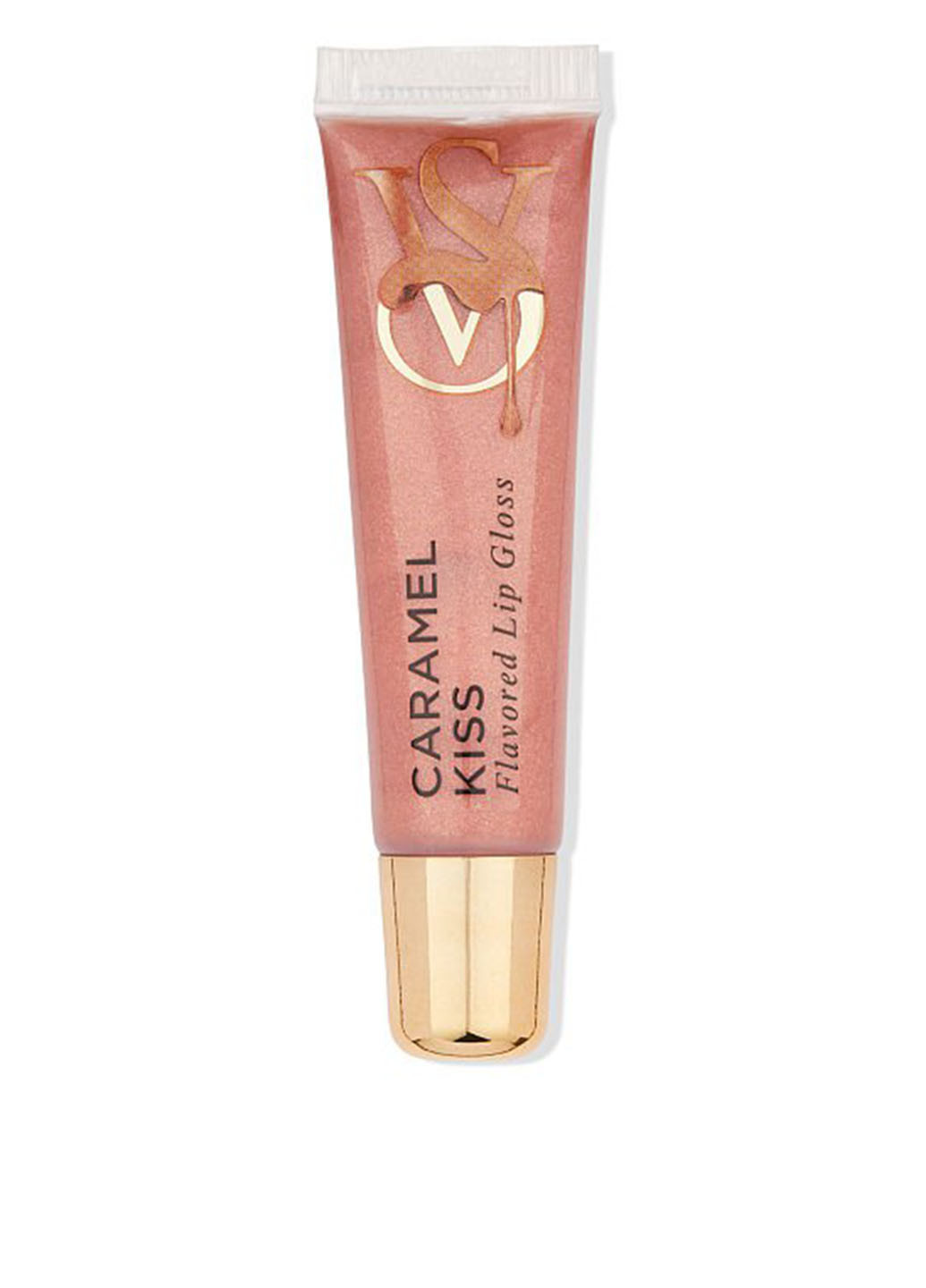 Блеск для губ Caramel Kiss, 13 г Victoria's Secret розово-коричневый