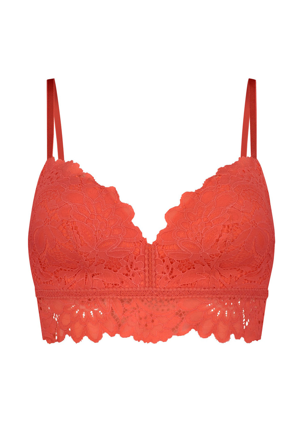 Красный бюстгальтер Hunkemoller без косточек полиамид
