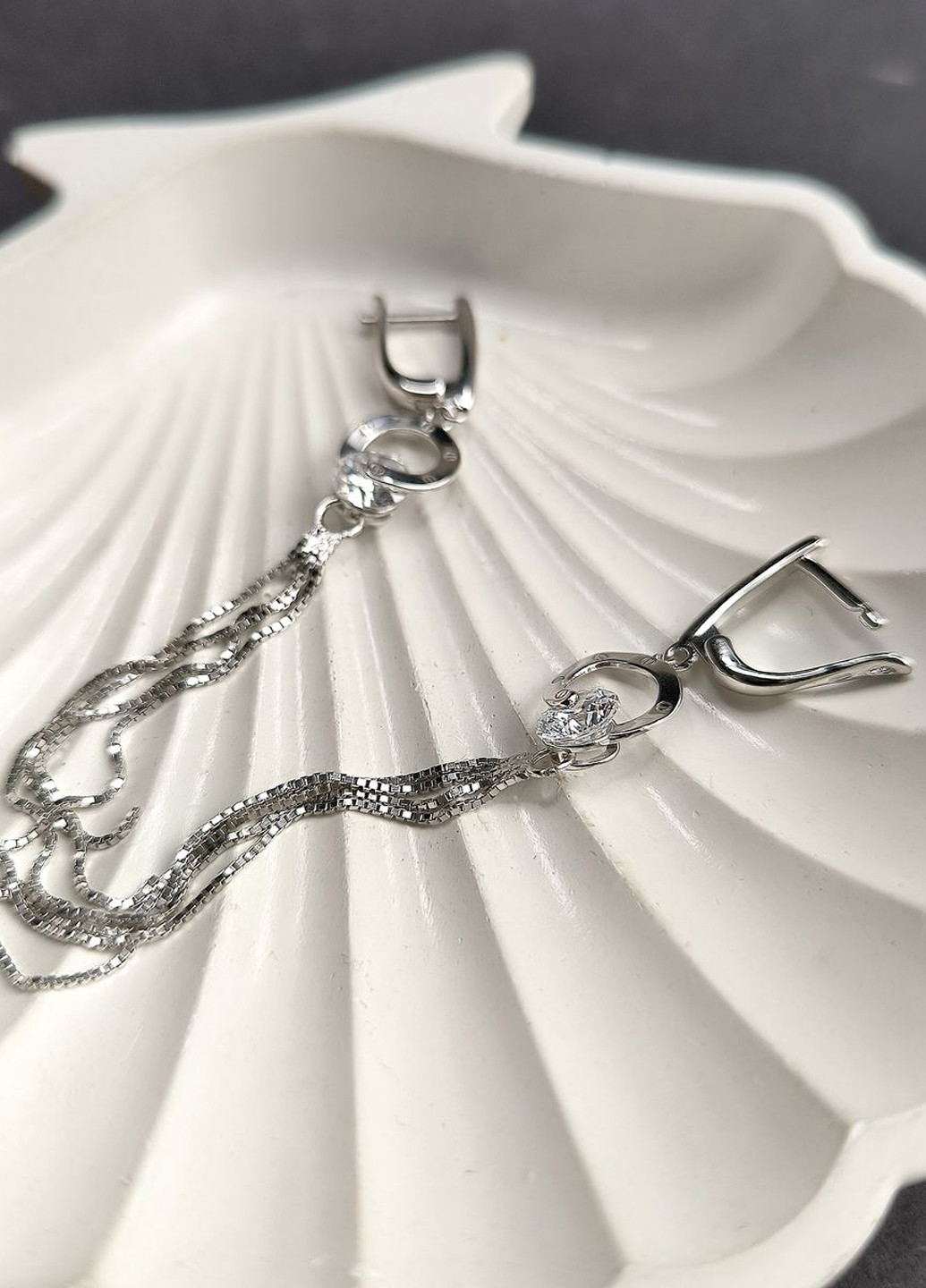 Серьги Silver Flame (317284867)