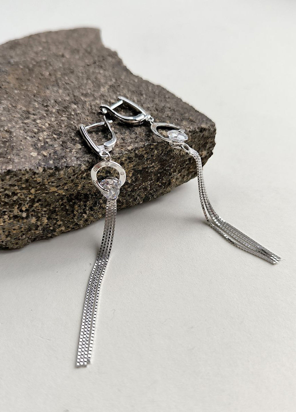 Сережки Silver Flame (317284867)