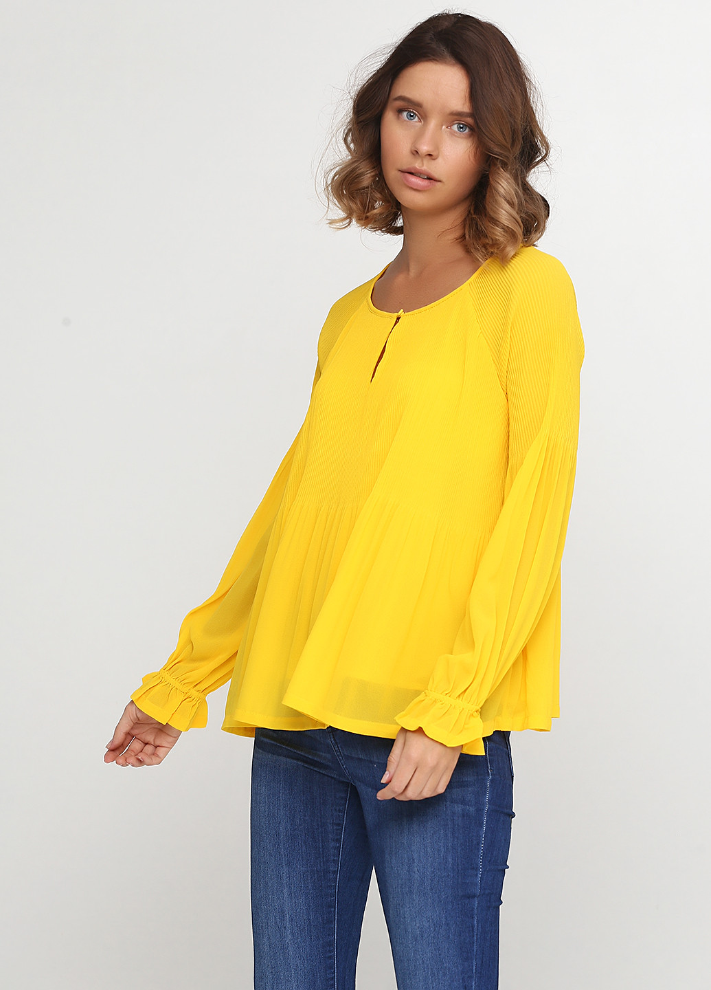Жовта демісезонна блуза Minimum