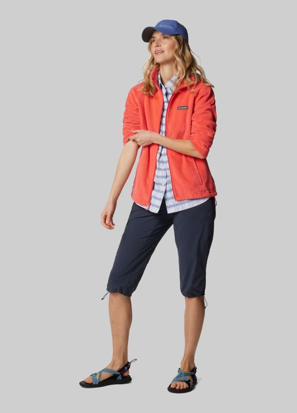 Теракотова демісезонна куртка Columbia