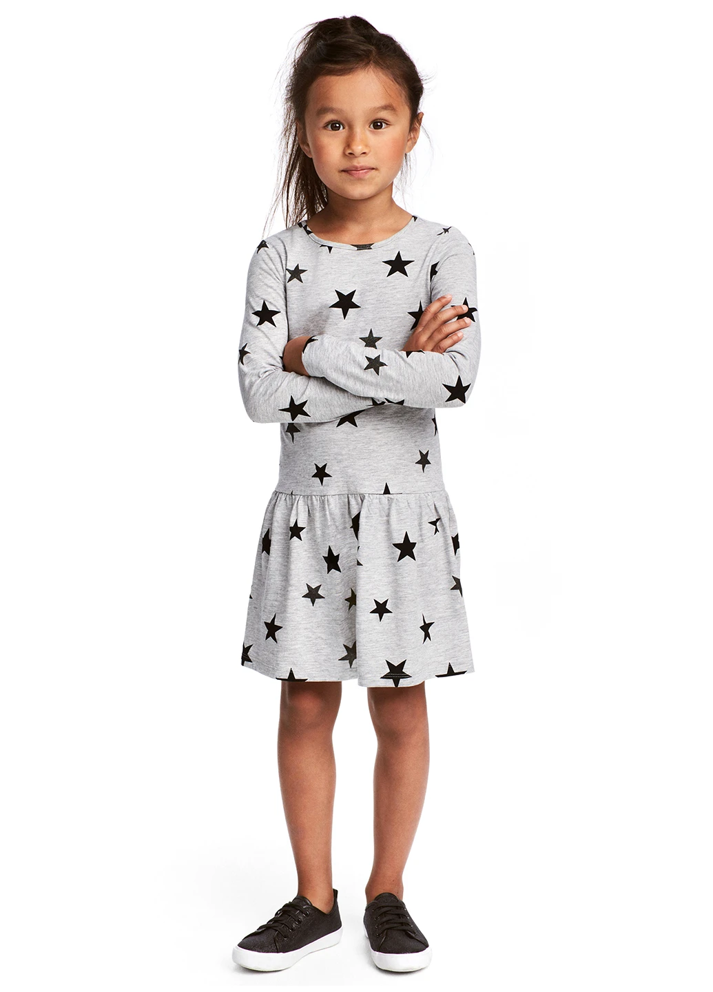 Сіра сукня H&M (61628807)
