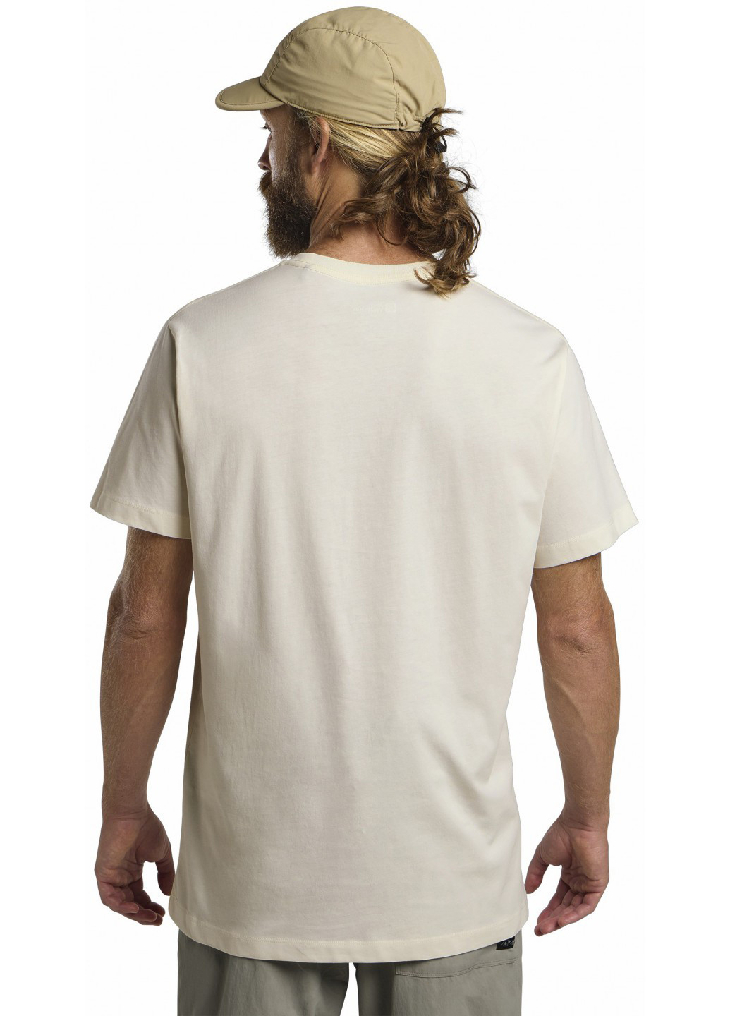 Бежева футболка Jack Wolfskin ESSENTIAL T M