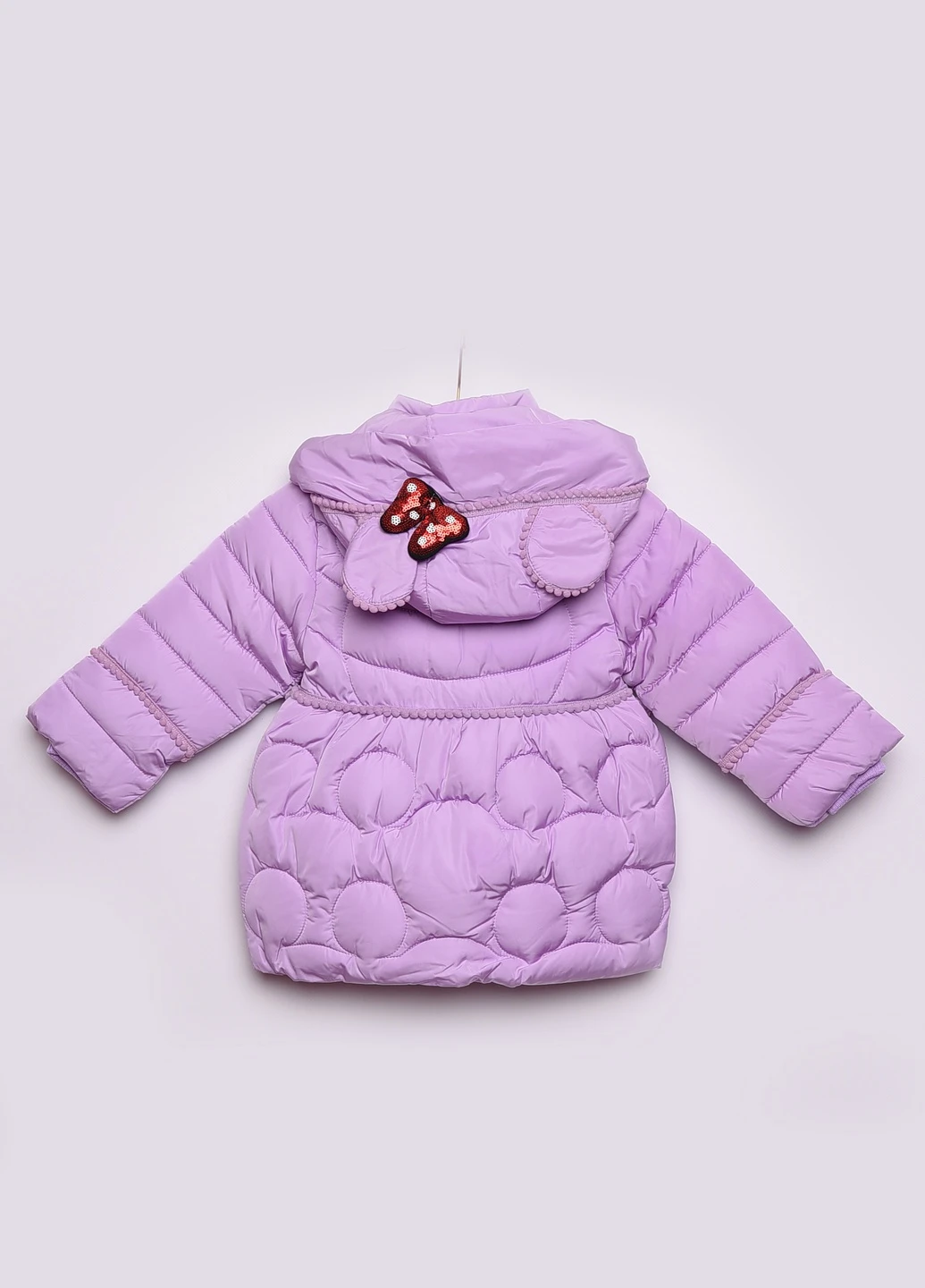 Фиолетовая демисезонная куртка детская демисезон фиолетовая микки Let's Shop