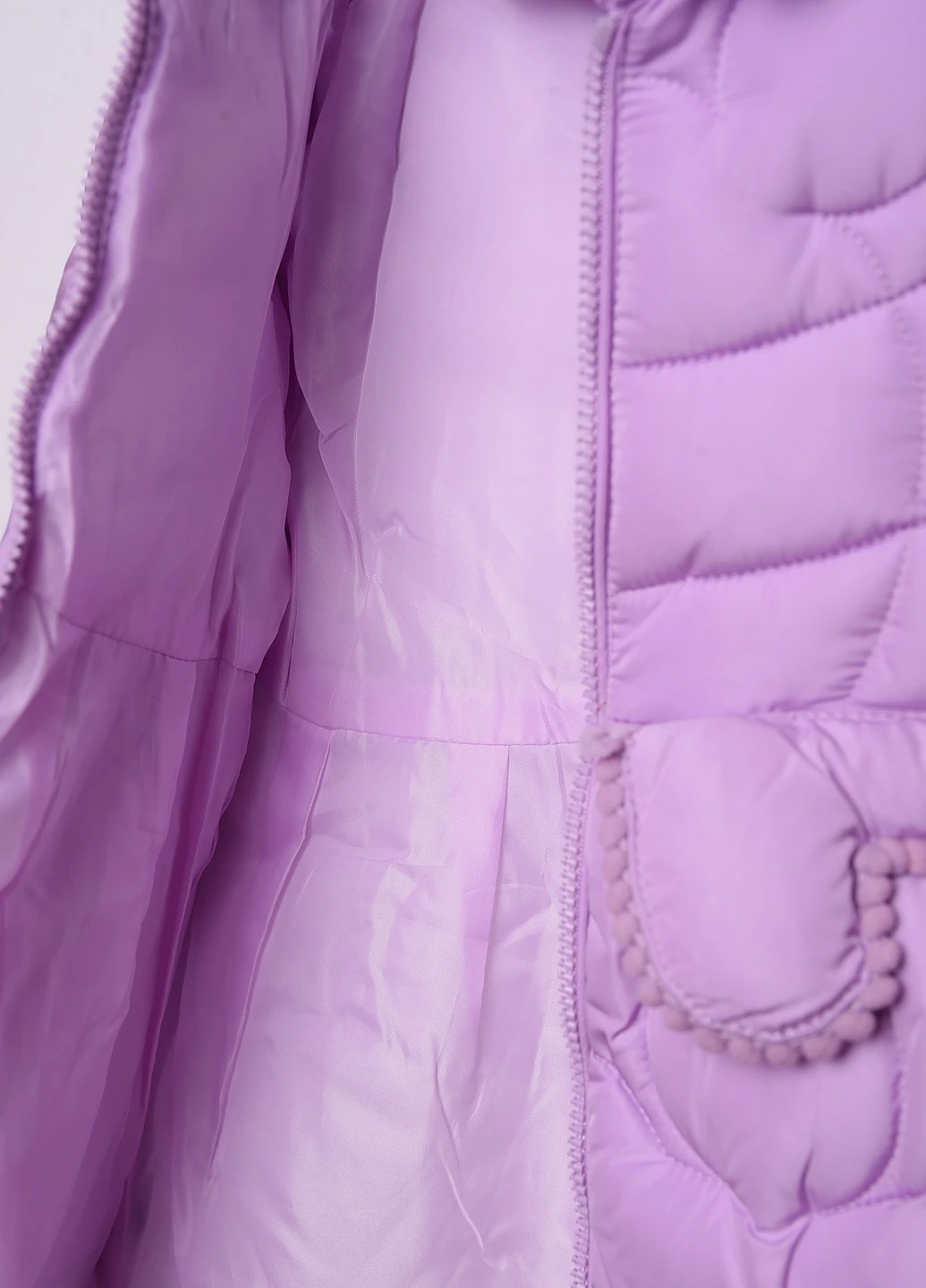 Фиолетовая демисезонная куртка детская демисезон фиолетовая микки Let's Shop