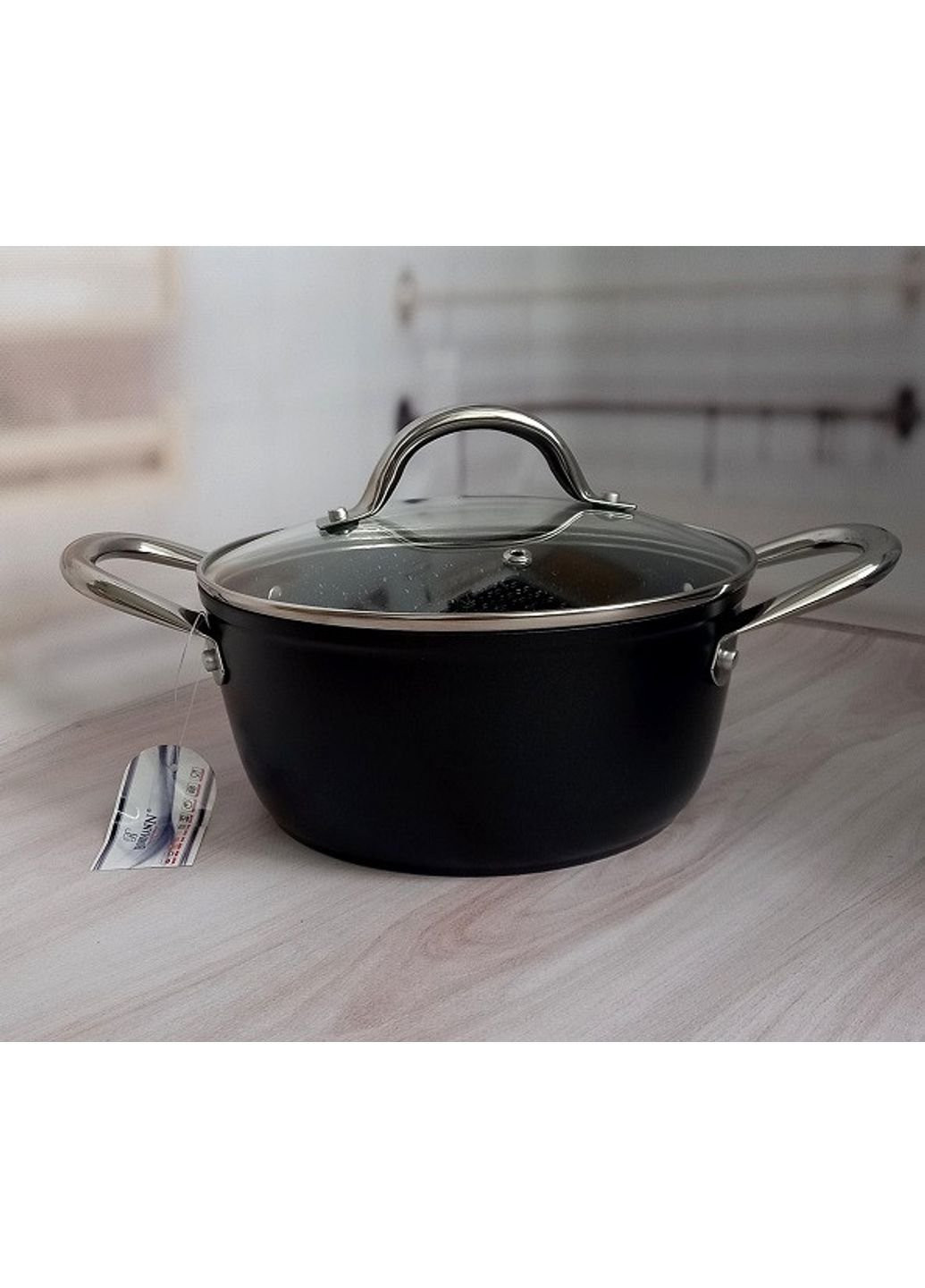 Каструля Bohman BH-7421-24 4.5 л 24 см Bohmann (253628656)