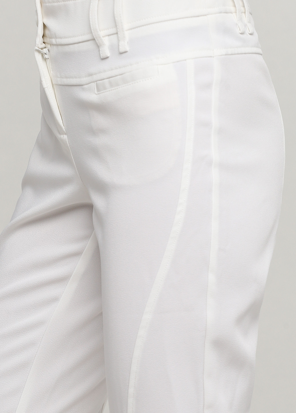 Белые кэжуал демисезонные зауженные брюки B.C. Best Connections