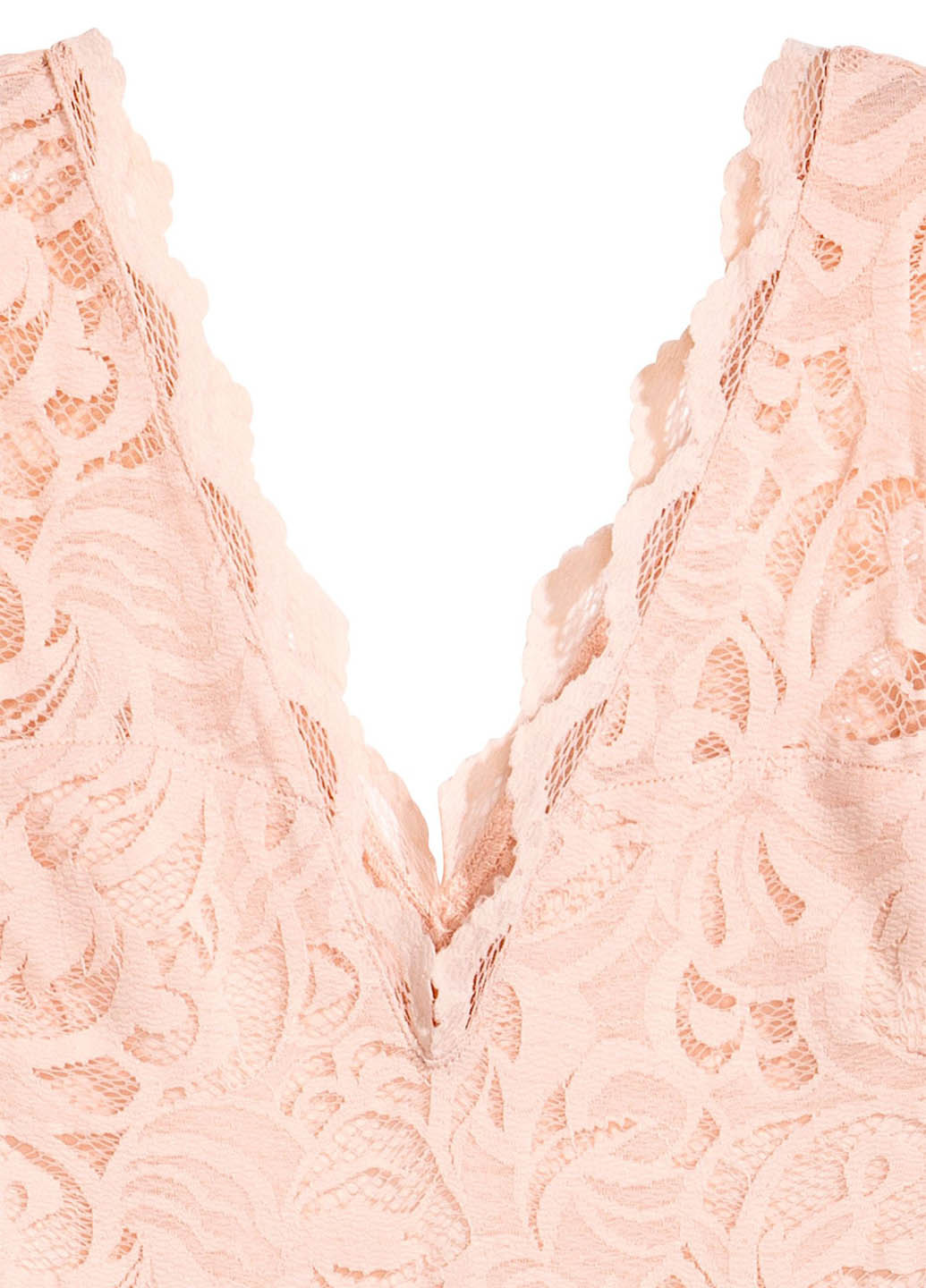 Светло-розовое кэжуал платье бандажное H&M однотонное
