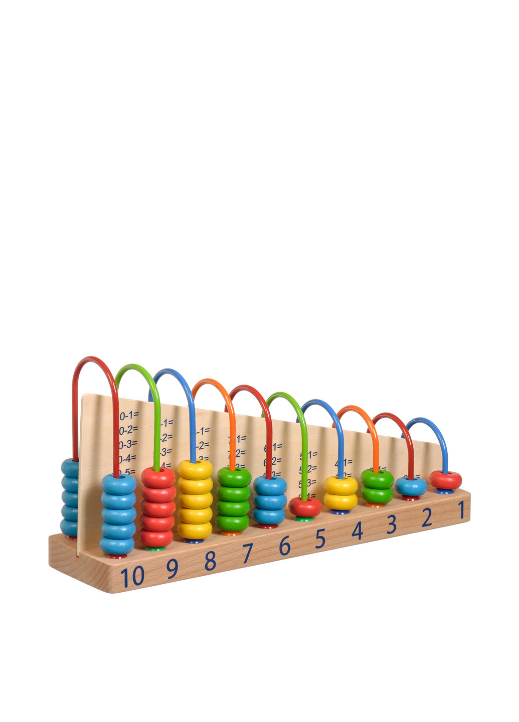 Развивающая игрушка Арифметический счет, 31х9,5х16 см Игрушки из дерева (81043339)