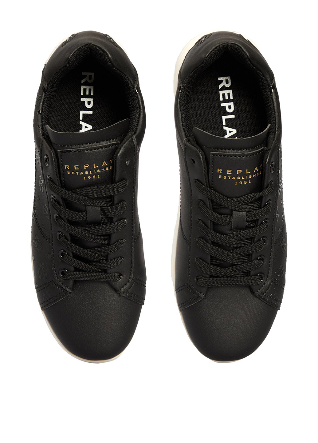 Кроссовки Replay чёрные всесезоны (315667199)