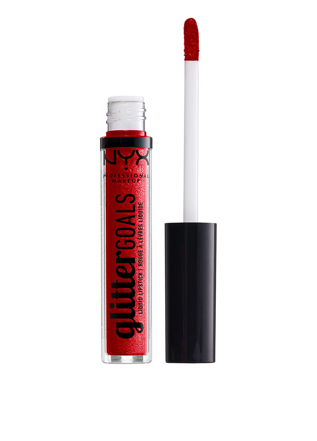 Рідка помада для губ Makeup Glitter Goals Liquid Lipstick Cherry Quartz, 3 мл NYX Professional Makeup (202410540)