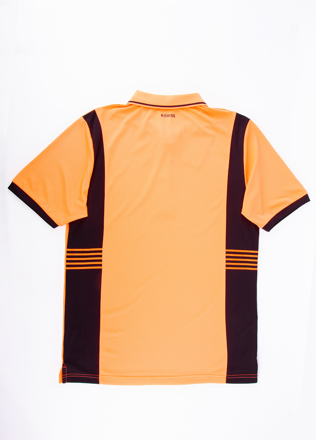 Оранжевая футболка-поло для мужчин K-Swiss с логотипом