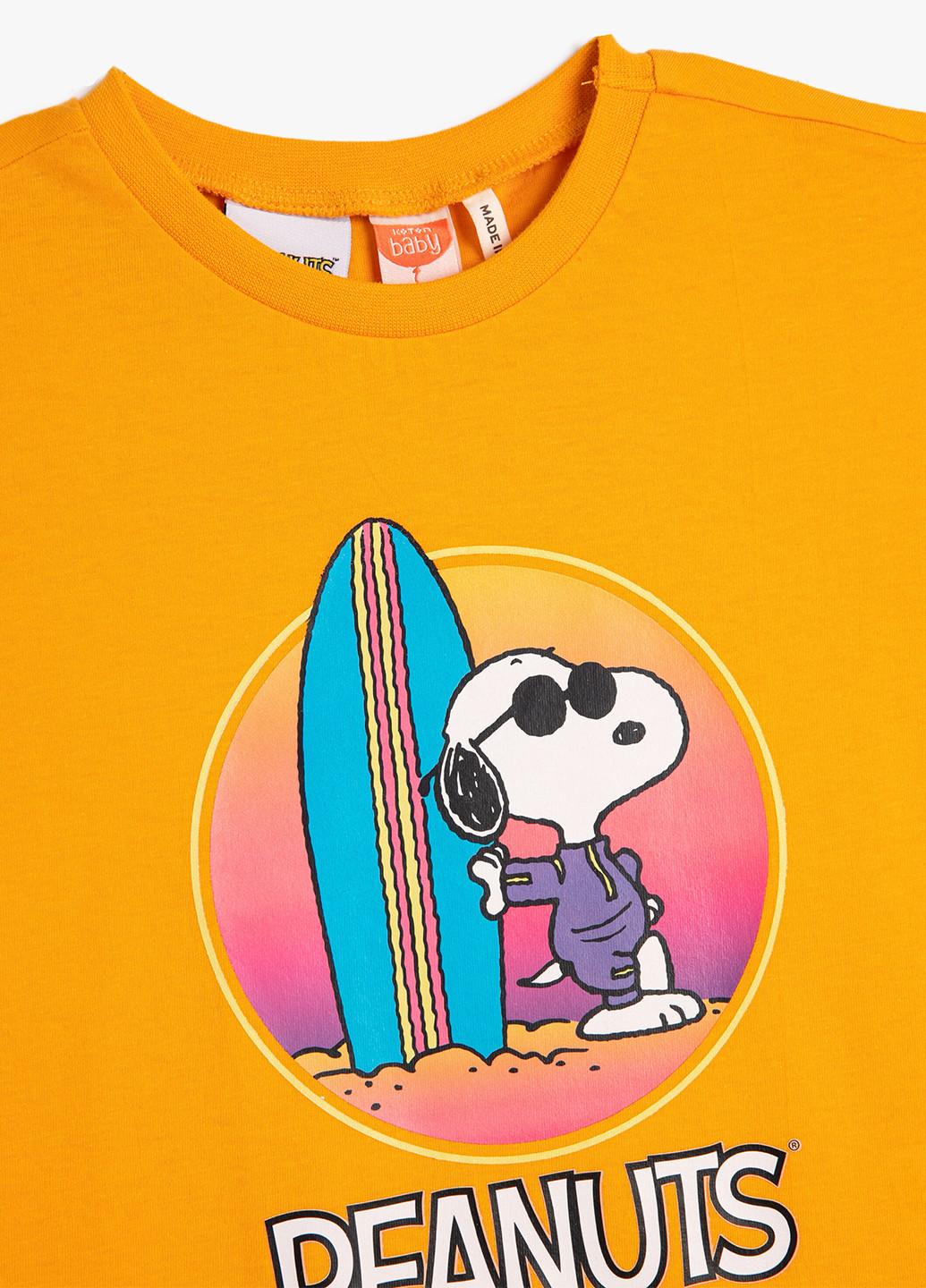 Помаранчева літня футболка KOTON