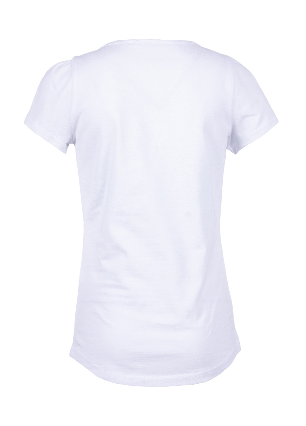 Белая летняя футболка Flash