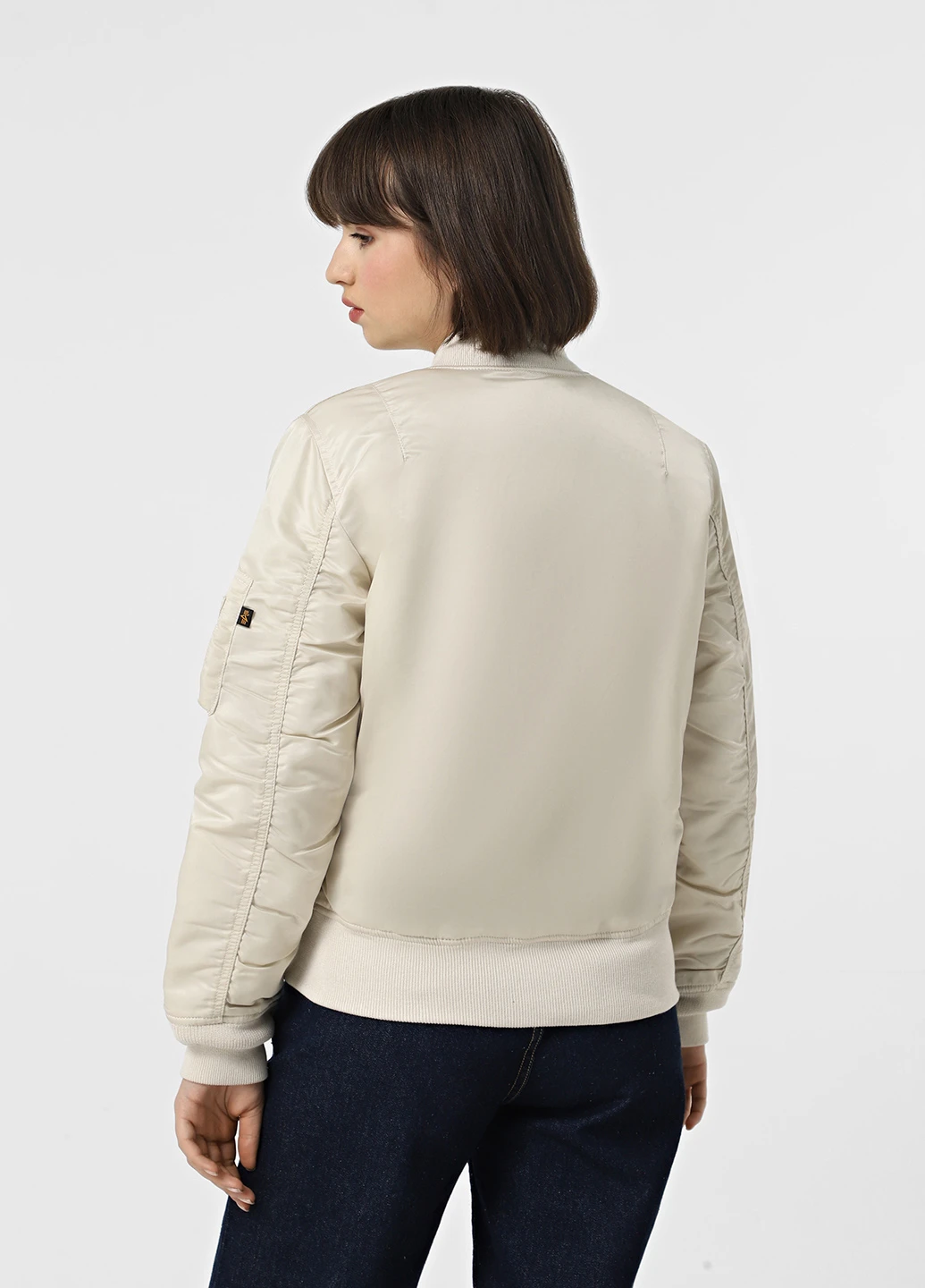 Бомбер Alpha Industries пилот (авиатор) на молнии (329047701)
