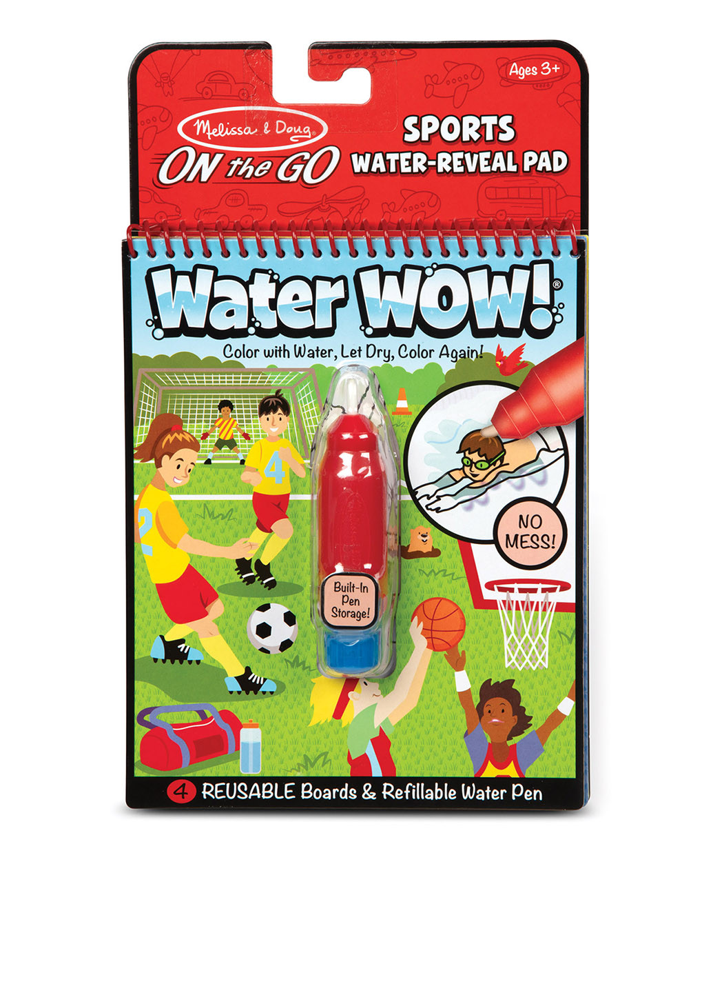 Водне розмальовка Спорт, 25,5х4х15,5 см Melissa & Doug (251711221)