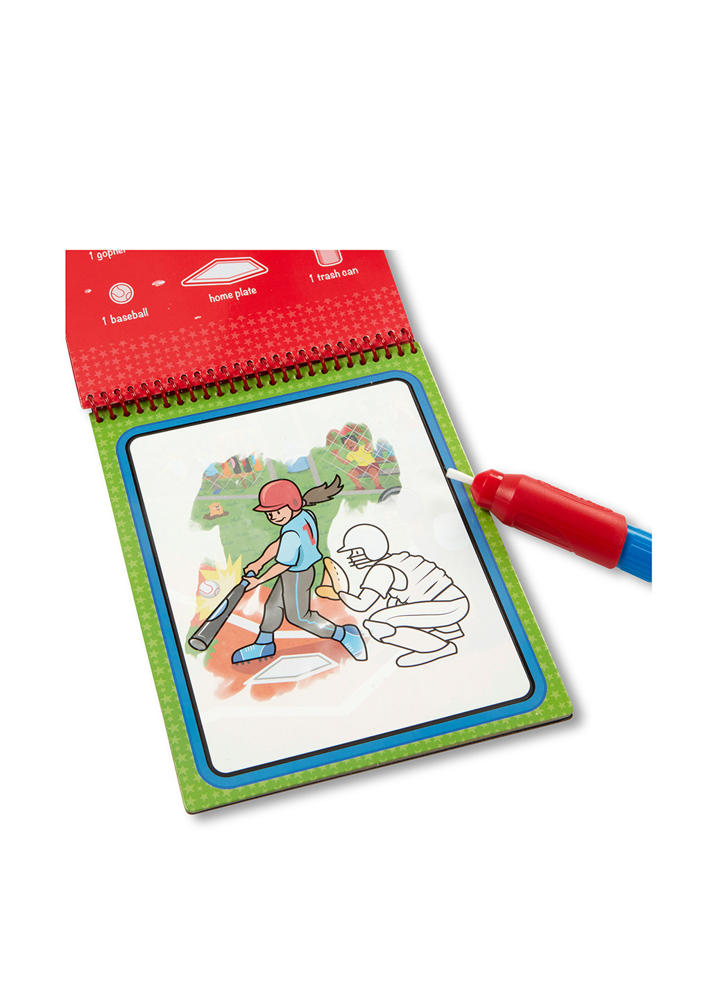 Водне розмальовка Спорт, 25,5х4х15,5 см Melissa & Doug (251711221)