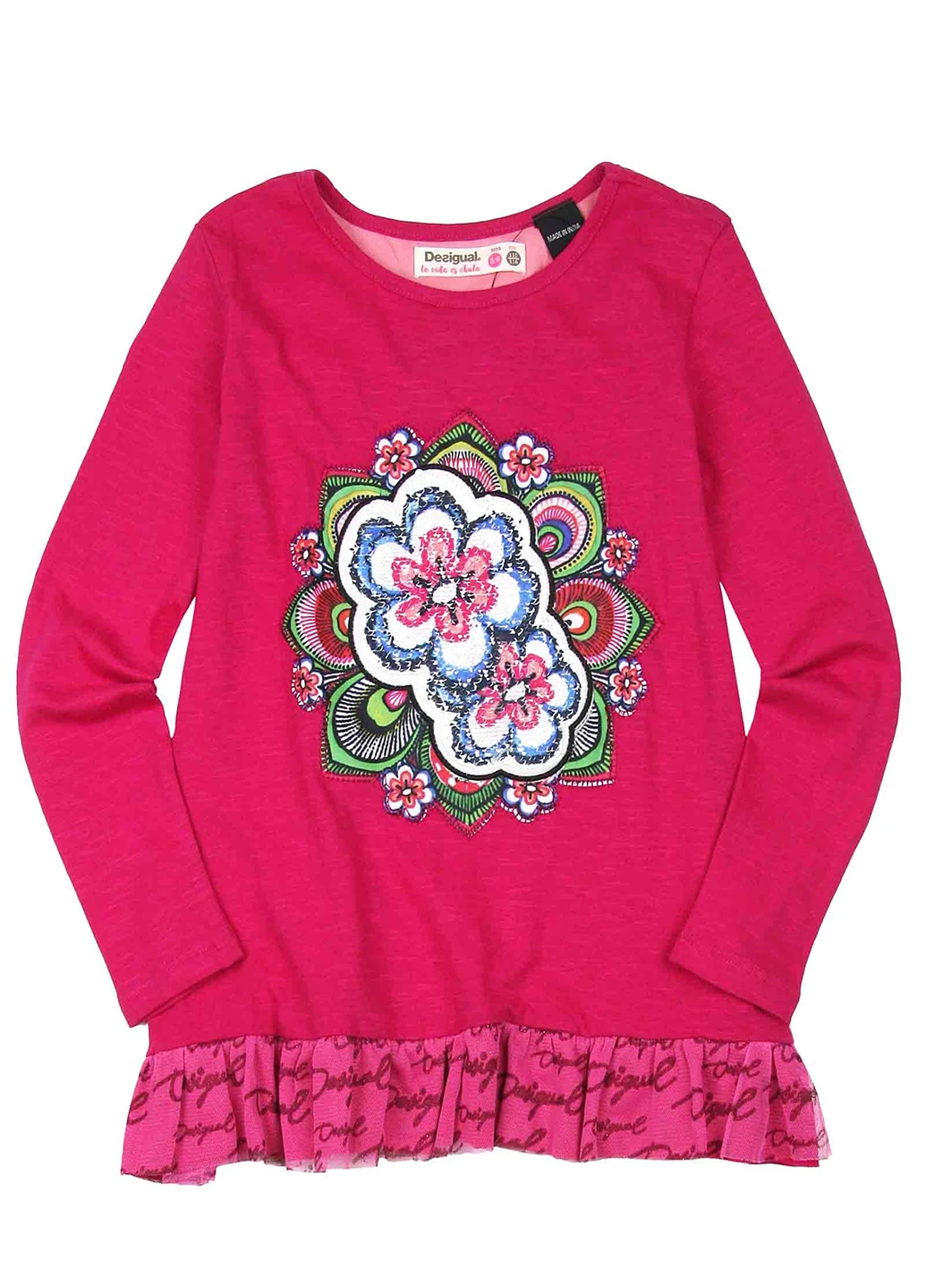 Рожева туніка Desigual (266041878)