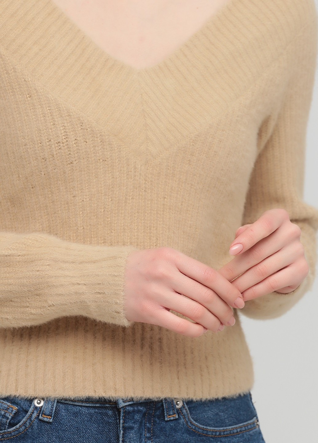 Бежевий демісезонний пуловер пуловер H&M