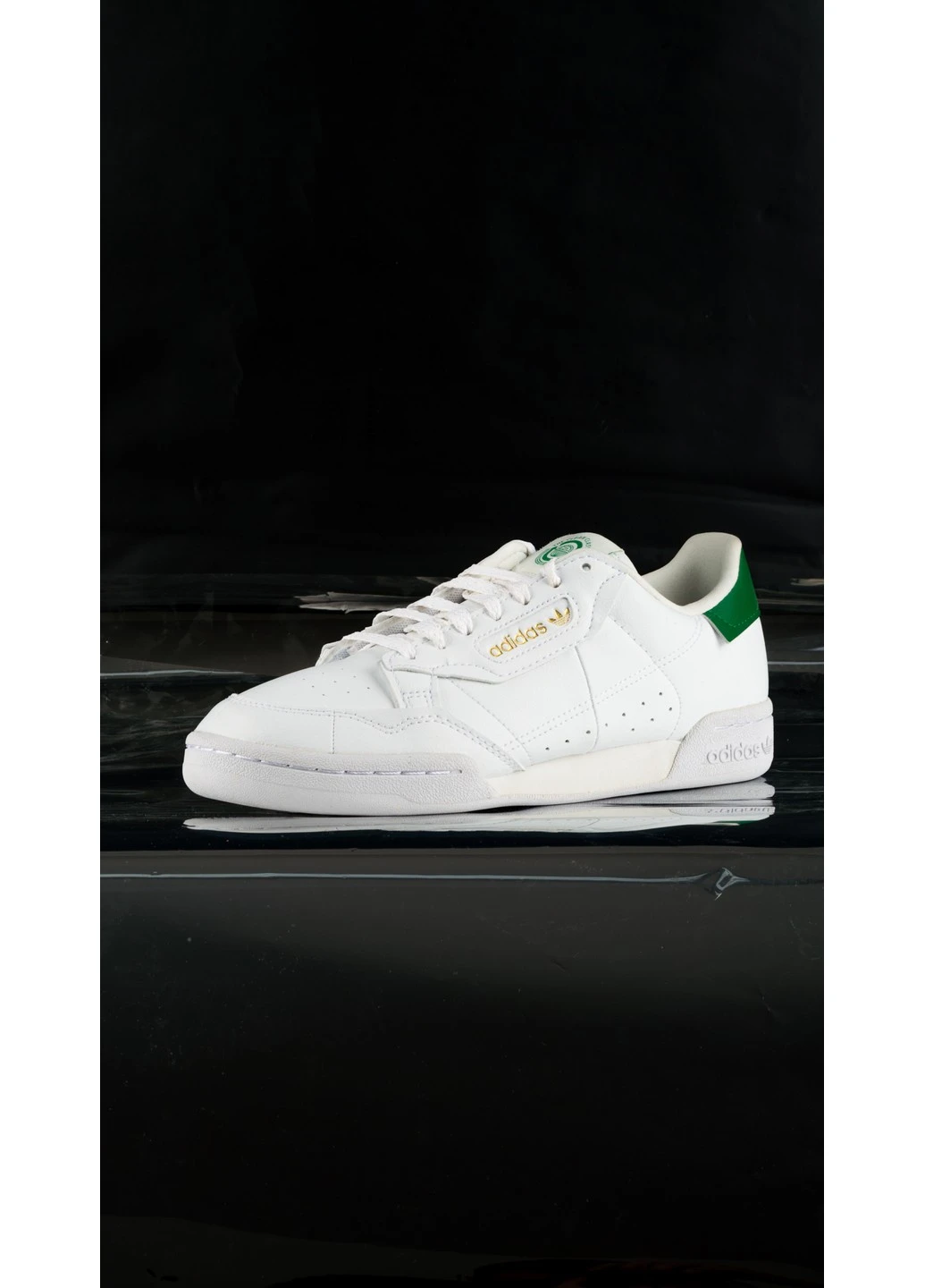 Білі кросівки continental 80 демісезон adidas