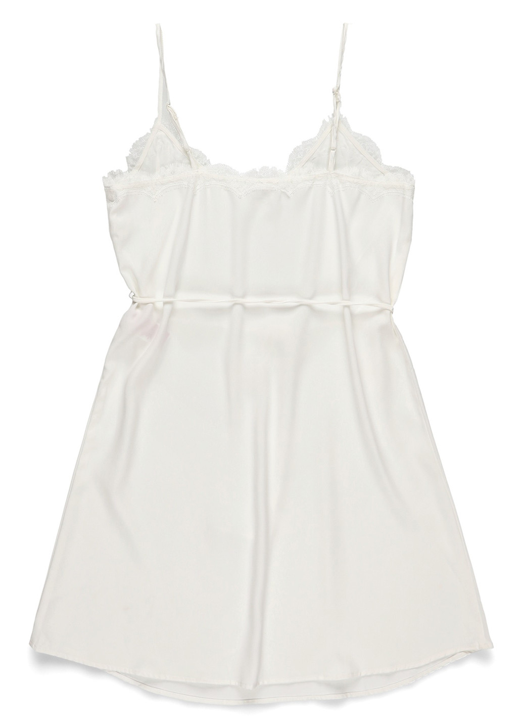 Белое кэжуал платье платье-комбинация Vila однотонное