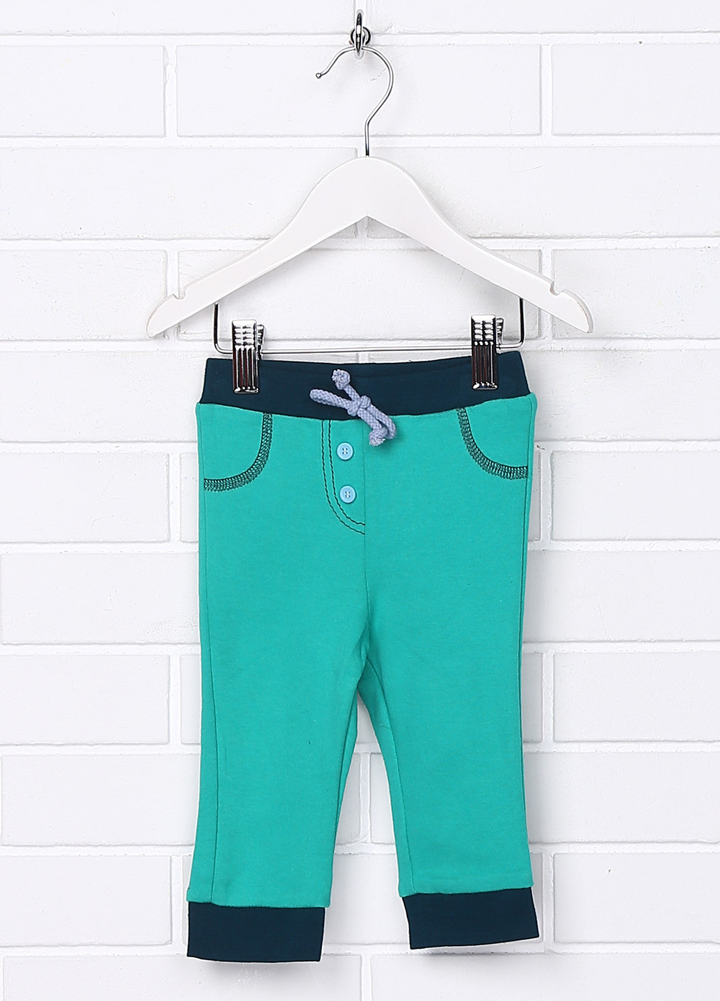 Зеленые домашние демисезонные брюки Bonito