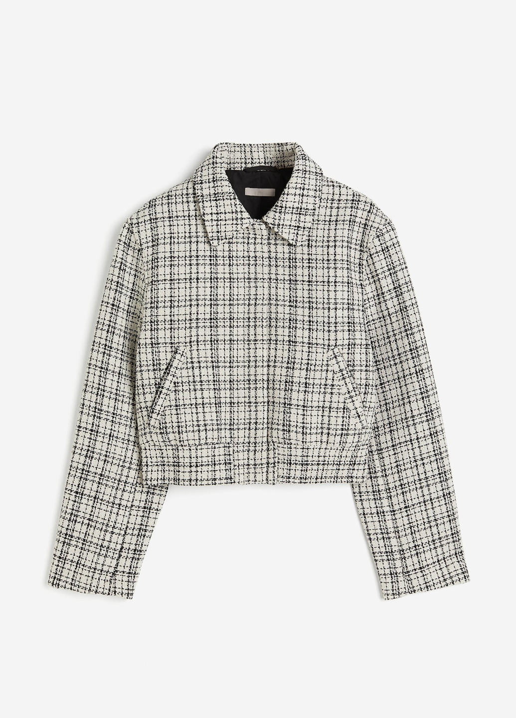 Біла демісезонна куртка H&M