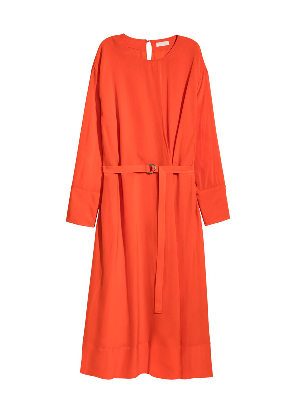 Помаранчева кежуал сукня H&M однотонна