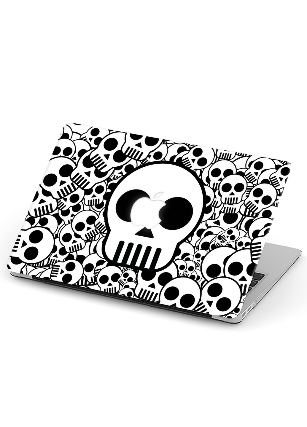 Чохол пластиковий для Apple MacBook Pro 15 A1707 / A1990 Паттерн черепа (Skull pattern) (9649-2457) MobiPrint (218857655)