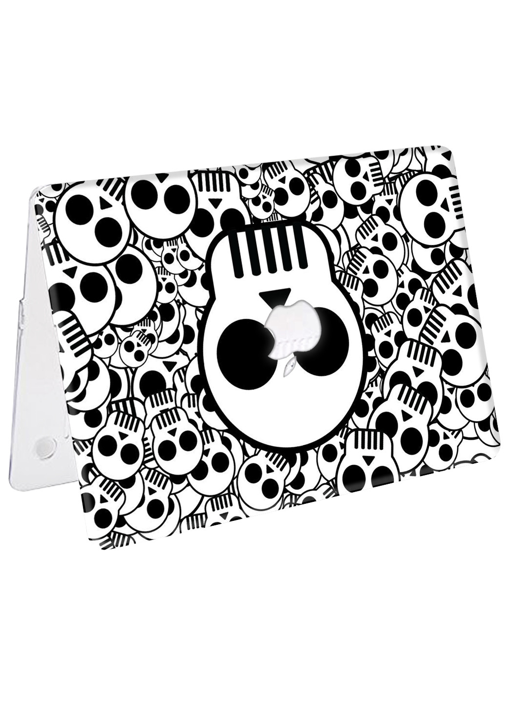 Чохол пластиковий для Apple MacBook Pro 15 A1707 / A1990 Паттерн черепа (Skull pattern) (9649-2457) MobiPrint (218857655)