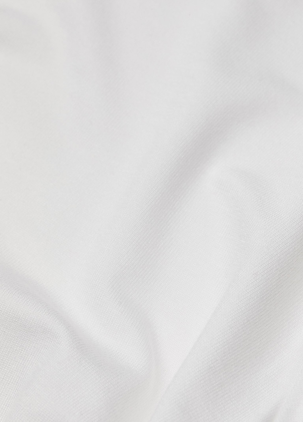 Гольф H&M однотонний білий кежуал віскоза, трикотаж