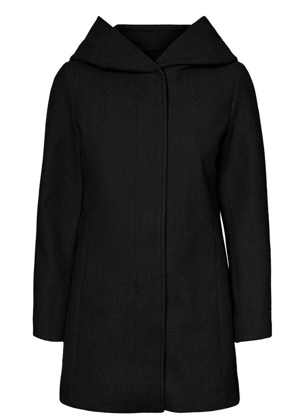Черное демисезонное Пальто Vero Moda