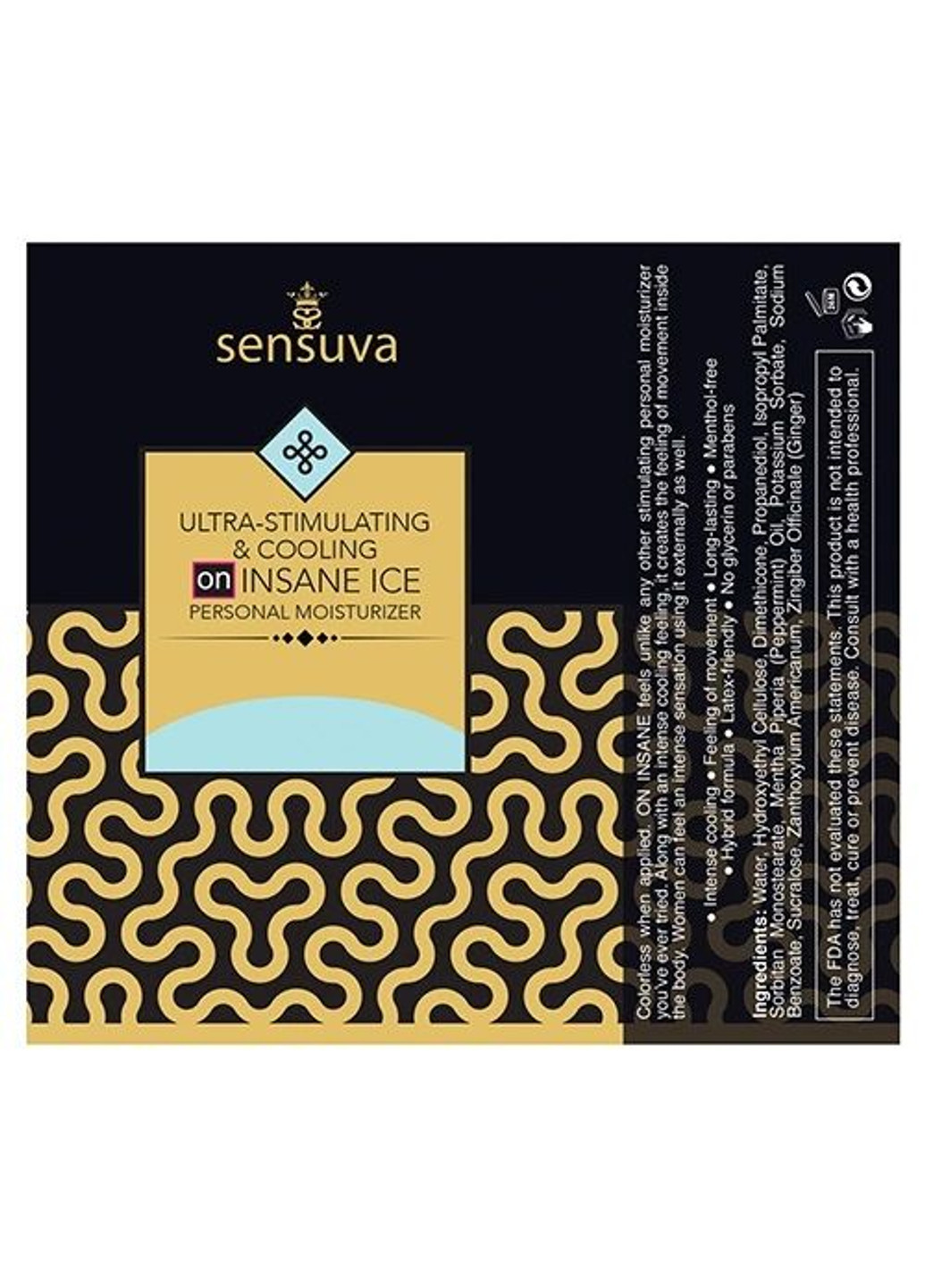 Пробник - Ultra-Stimulating On Insane ICE (6 мл) Sensuva (251876611)