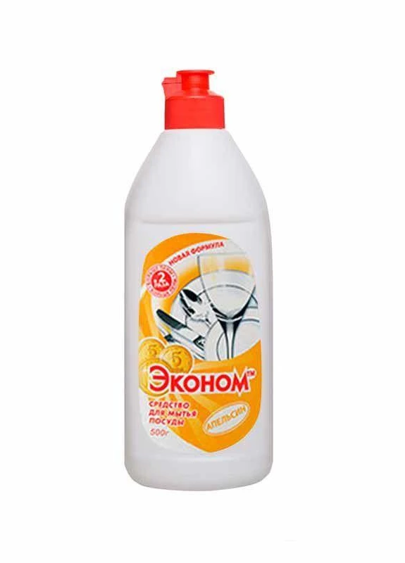 Средство для мытья посуды "Эконом" Апельсин 500г Економ (248072037)