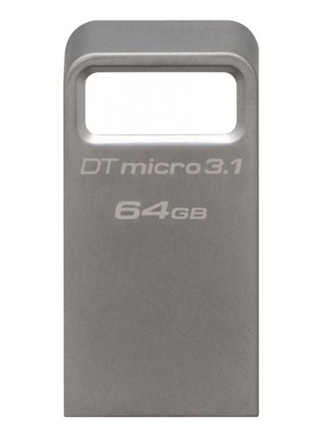 Флеш память USB DataTraveler Micro 3.1 64GB Metal Silver USB 3.1 (DTMC3/64GB) Kingston флеш память usb kingston datatraveler micro 3.1 64gb metal silver usb 3.1 (dtmc3/64gb) (135165474)